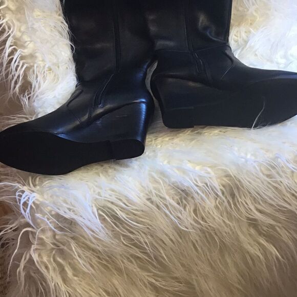 Leather boots in black size 6 M inside zipper - Picture 11 of 16